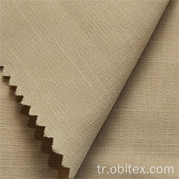 OBL22-C-063 Elbise için polyester taklit keten